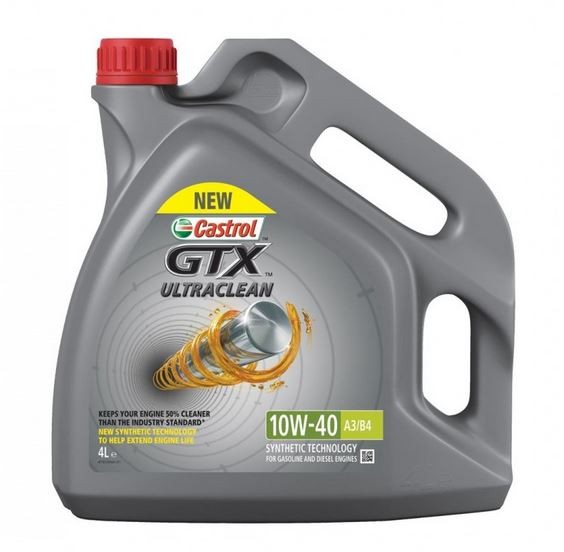 Ulei CASTROL GTX ULTRACLEAN 10W40 A3/B4 4L CASTROL